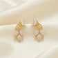 Manya Diamond Look Earring