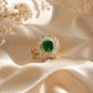 Anita Green Stone Adjustable Ring