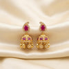 Banita Antique Earring jhumka  (RED)
