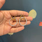 Lata Diamond Look Earring