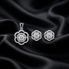 Mira Diamond Look Pendant set