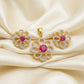 Floral Mehak Pendant Set