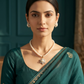 Kanika Pearl Diamond Necklace Set