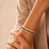 Giva Multistone Open able Bracelet