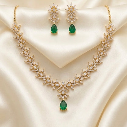 Charu Diamond Necklace Set