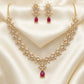 Charu Diamond Necklace Set