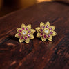 Traditional Floral Stud Earrings