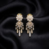 Chahat Sparkling Mid Size Diamond Earring