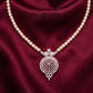 Divya Pearl Diamond Necklace Set