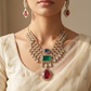 Anupama Necklace Set with mangaltika