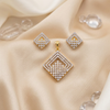 Chetna Diamond Pendant Set