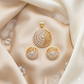 Chandrika Diamond Pendant Set
