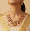 Anamika Necklace Set - South Indian Temple Jewellery