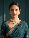 Chetna Pearl Diamond Necklace Set
