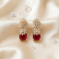 Avira Chik Diamond Look Multistone Earring