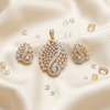 Dipali Diamond  Pendant Set