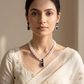 Indu Pearl Diamond Necklace Set