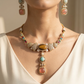 Drishti Colorstone Choker Set