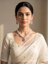 Indu Pearl Diamond Necklace Set