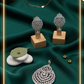 Aadhya White Gold Pendant Set