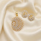Garima Diamond Look Pendant Set
