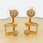 Ganika Yellow Plating Earrings