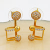 Ganika Yellow Plating Earrings