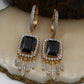 Aditi Black Onyx Earrings