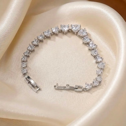 Anita Anti Tarnish Heart Shape Bracelet