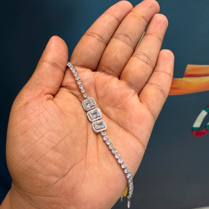 Divita Anti Tarnish Tannis Bracelet