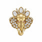 Amanya Elephant Brooch