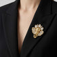 Amanya Elephant Brooch