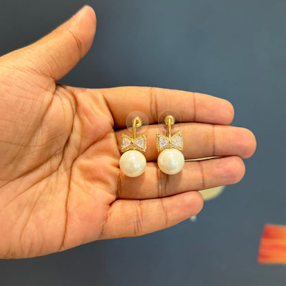 Bhavna Stylish look Pearl Anti tEarring