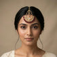 Aaradhya Kundan Look Maangtika Passa