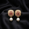 Anita Pearl Look Ruby Earring