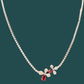 Avantika Chain White Gold - Red