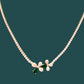 Avantika Chain Rose Gold - Green