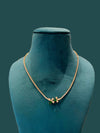 Avantika Chain Yellow Gold - Green
