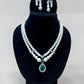 Mukta Pearl Diamond Necklace Set