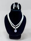 Mukta Pearl Diamond Necklace Set