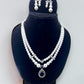 Mukta Pearl Diamond Necklace Set