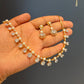 Devanshi Pearl Diamond Necklace Set