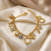Devnaa Charm Tennis Bracelet