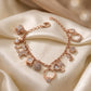 Devnaa Charm Tennis Bracelet