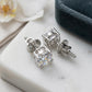 92.5 Sterling Silver (Pure Silver) Solitaires with 2ct. SWAROVSKI