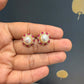 Akira Pearl Look Ruby Earring Stud