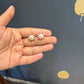 Akira Pearl Look Ruby Earring Stud