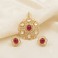Krishnavi Polki Diamond Look