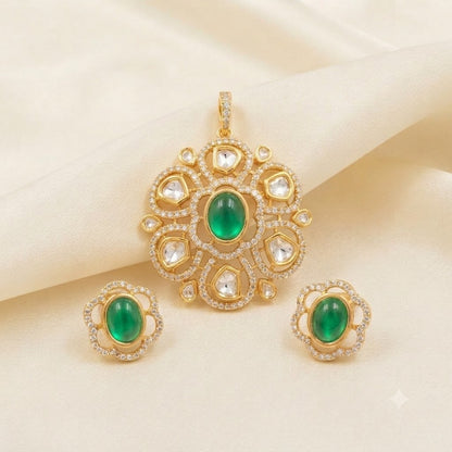 Krishnavi Polki Diamond Look