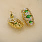 Devanshi Green Onyx Earrings